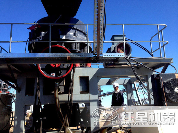 現(xiàn)代化碎石場(chǎng)