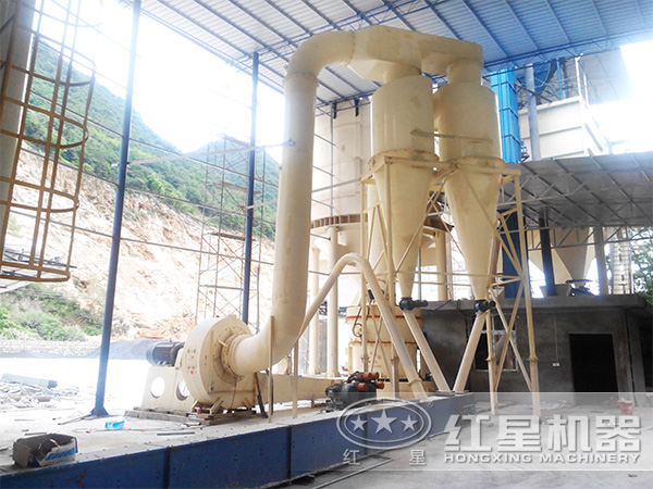 礦渣微粉磨客戶現(xiàn)場