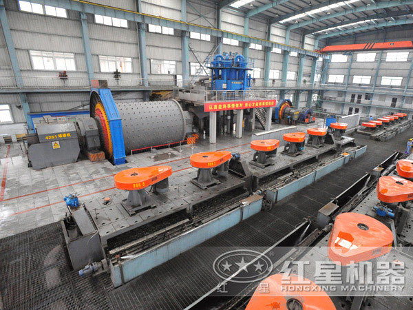 鏡鐵礦選礦工藝現(xiàn)場