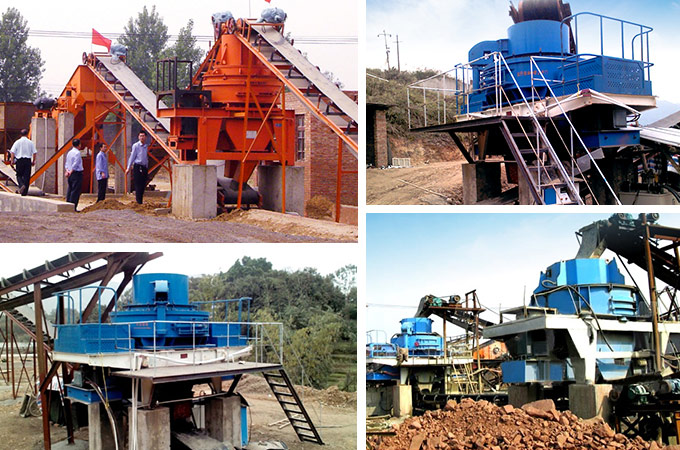 碎石制砂機(jī)客戶現(xiàn)場