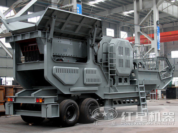 車載環(huán)保碎石機