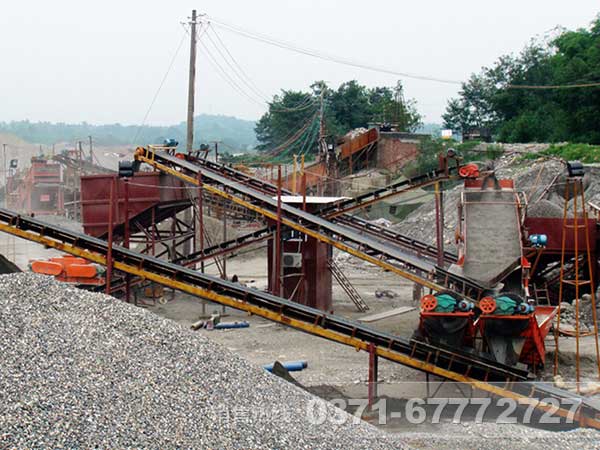 混凝土破碎篩分生產(chǎn)線