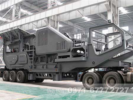 建筑垃圾移動破碎站