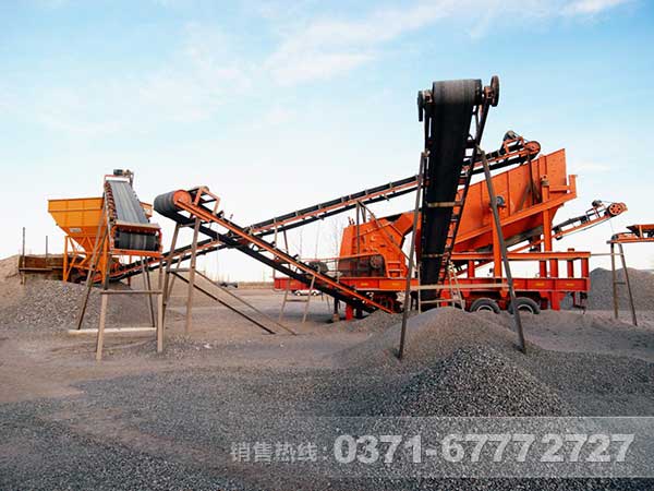 移動(dòng)建筑垃圾處理生產(chǎn)線