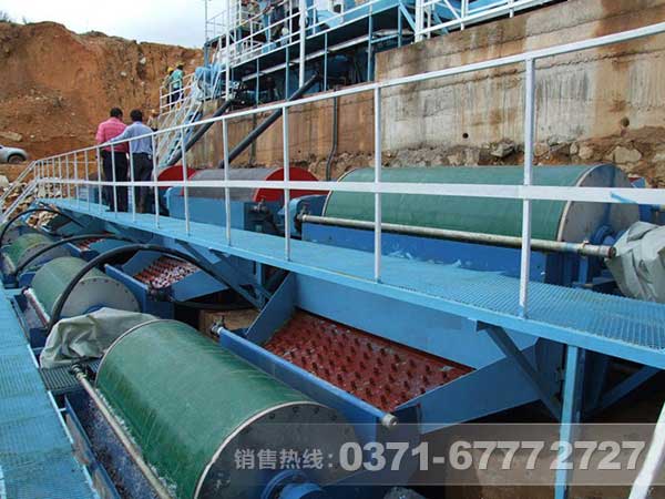 磁鐵礦選礦流程