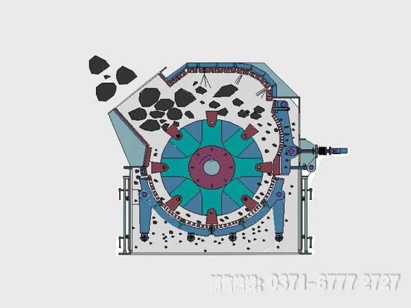 新型細(xì)碎機(jī)原理圖