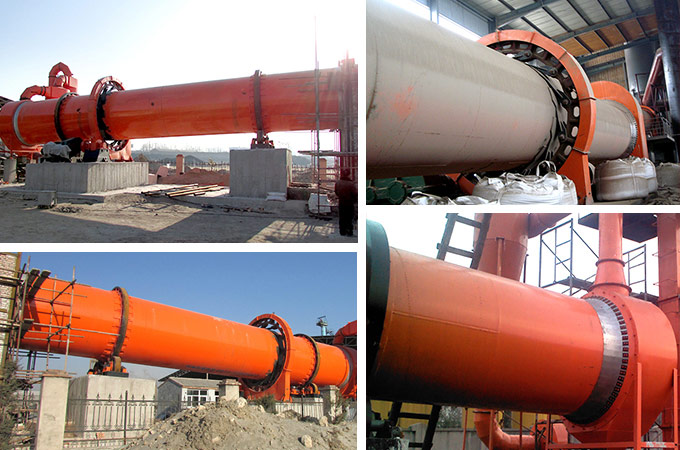 沙子烘干機客戶現(xiàn)場