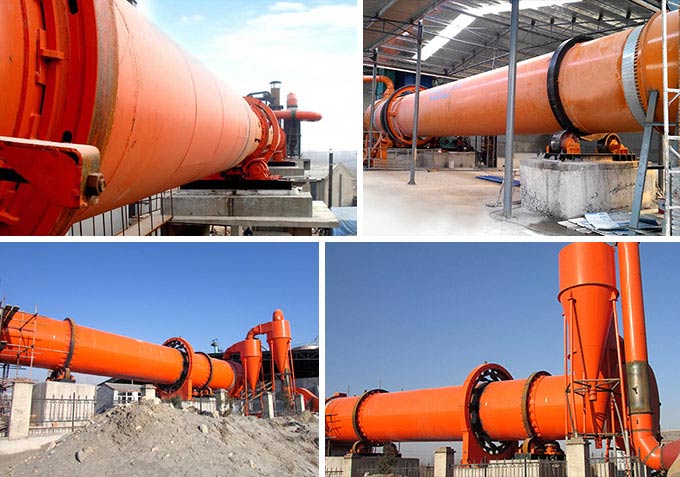 單筒冷卻機(jī)客戶現(xiàn)場(chǎng)