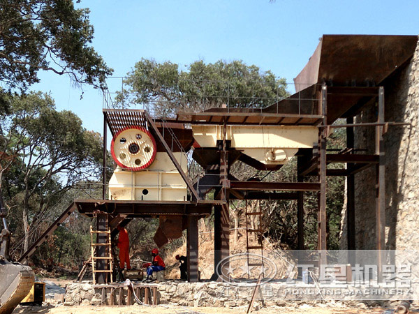 洛陽花崗巖制砂生產(chǎn)線