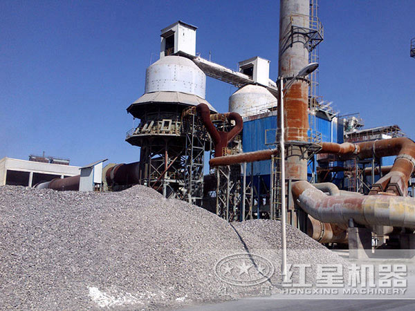 河南焦作高嶺土回轉窯生產(chǎn)案例