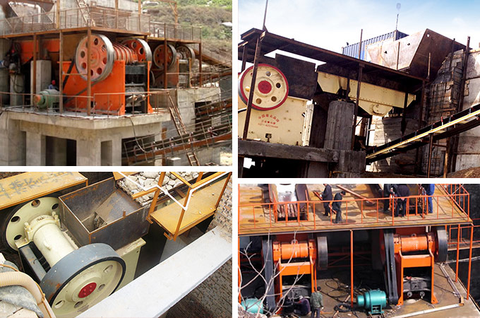 粗碎鄂式破碎機(jī)客戶現(xiàn)場(chǎng)