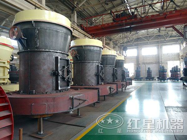 超細微粉磨廠家生產車間