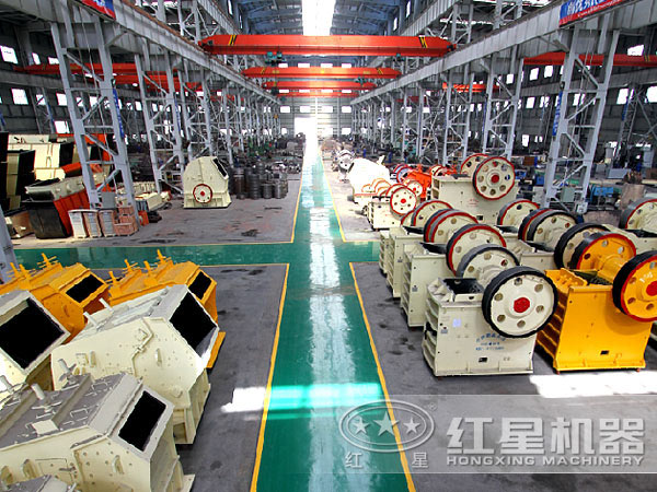 破碎廠家生產(chǎn)車間