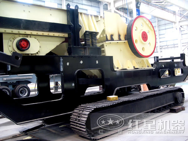 履帶移動式破碎站