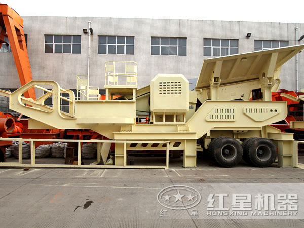 工業(yè)常用移動破碎站