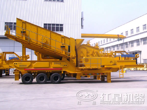 移動(dòng)式石子破碎機(jī)