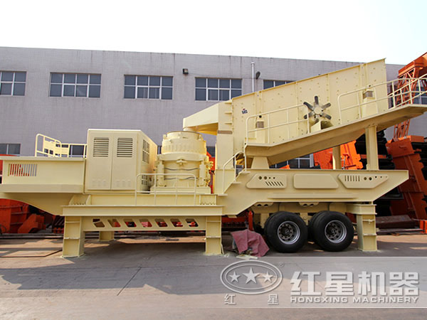 移動式石子破碎機