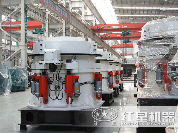 新型液壓圓錐破適用于砂石骨料的加工