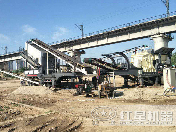 移動破碎站配置