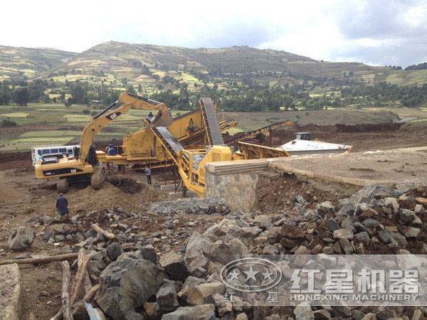 建筑垃圾處理生產(chǎn)線