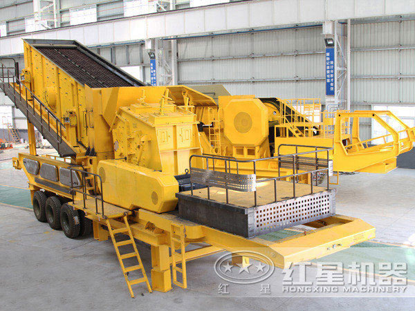 常用的建筑垃圾處理設(shè)備移動(dòng)式破碎機(jī)