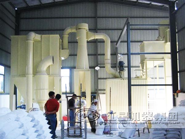 三環(huán)中速微粉磨客戶現(xiàn)場