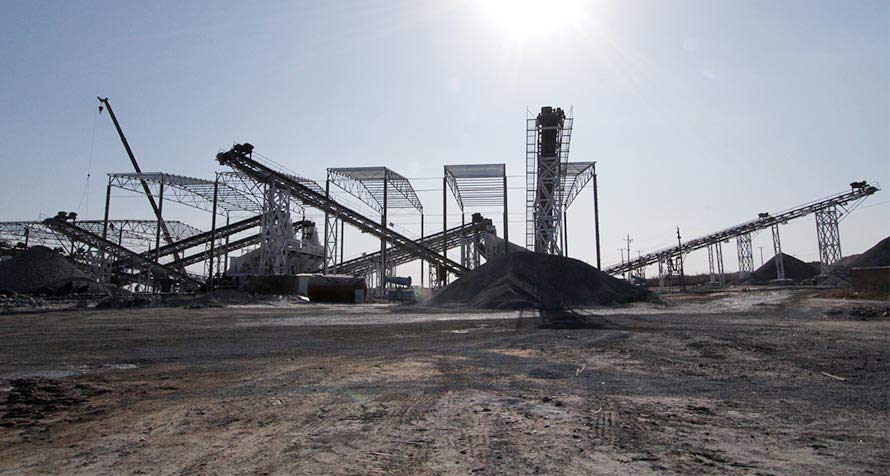 山西鐵礦石破碎生產(chǎn)線(xiàn)