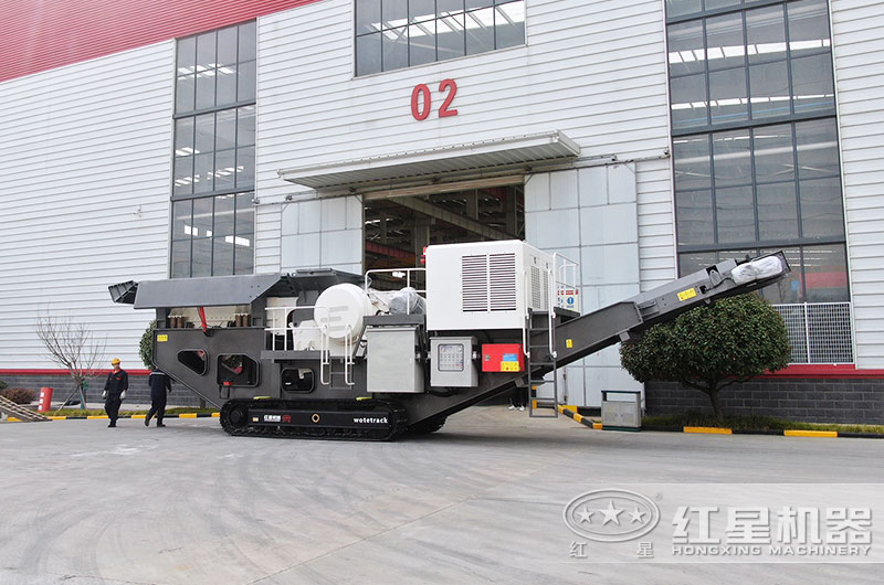 履帶式移動破碎篩分站圖片及型號參數(shù)_價格