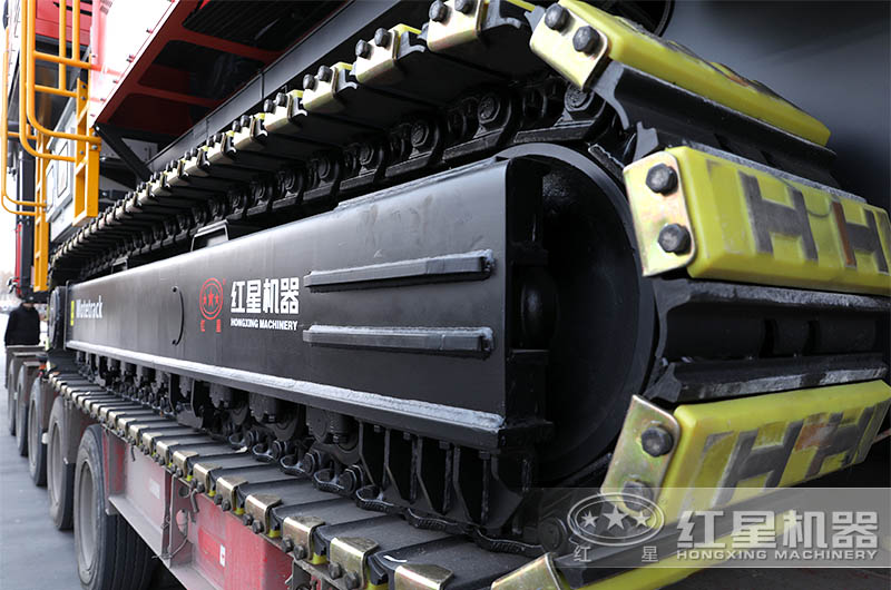 大型采石場可用的移動破碎機——履帶式破碎機