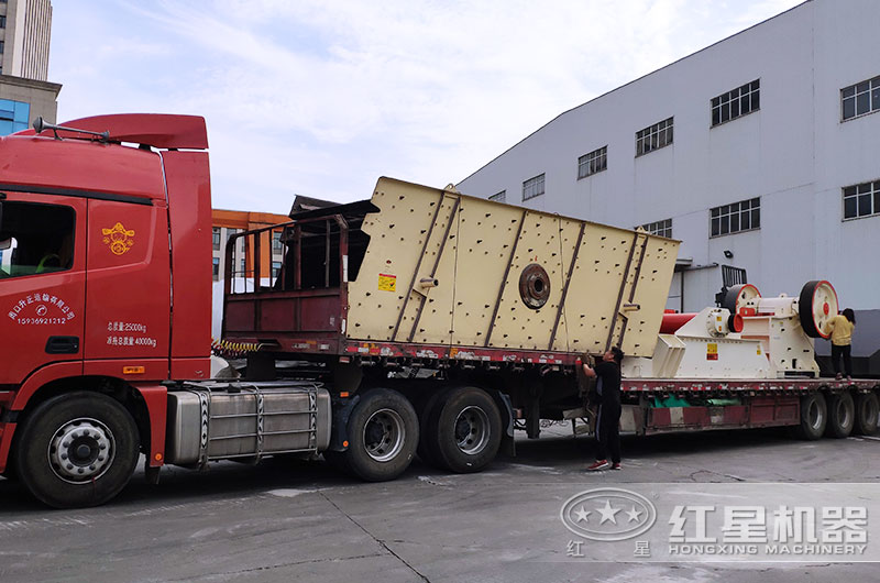 設(shè)備裝車發(fā)往客戶現(xiàn)場