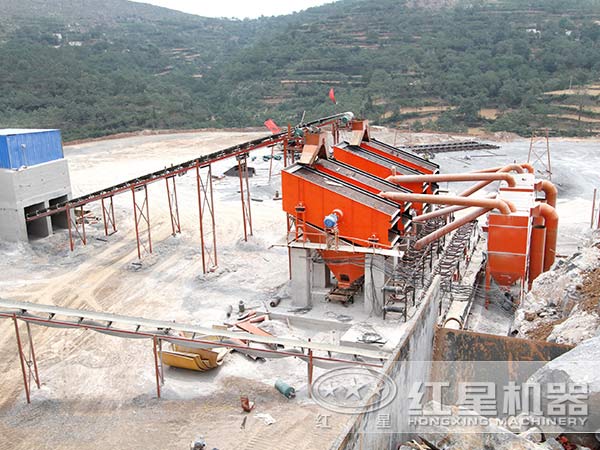 泉州采石場引進石料生產(chǎn)線