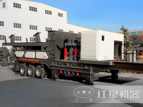 移動(dòng)式軋石機(jī)