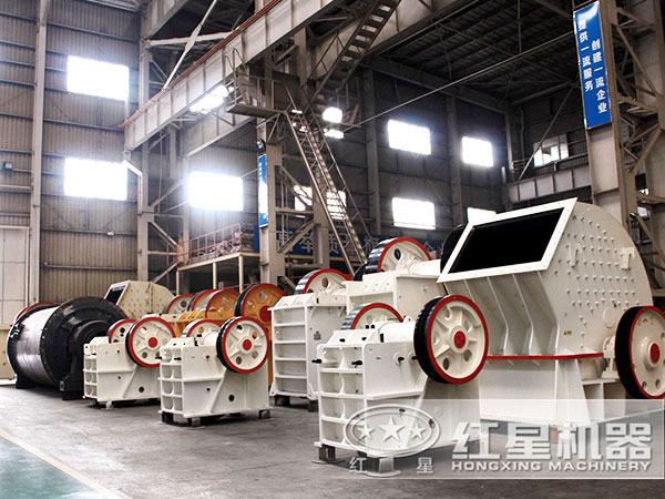 時(shí)產(chǎn)500噸鐵礦石破碎設(shè)備組成