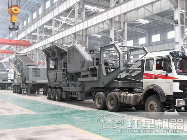 紅星種草的砼路面移動破碎機