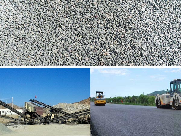 公路破碎機破碎現(xiàn)場