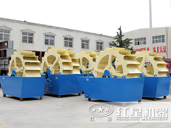 某河南洗石機(jī)廠家廠區(qū)