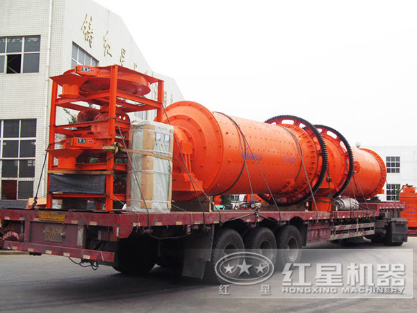 紅星時(shí)產(chǎn)10-15噸石英石棒磨式制砂機(jī)