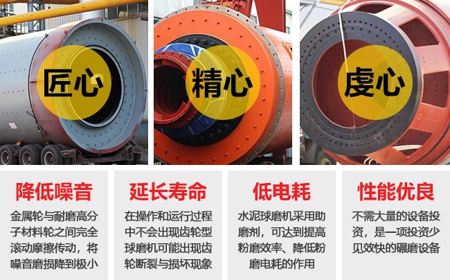 水泥球磨機(jī)性能優(yōu)勢