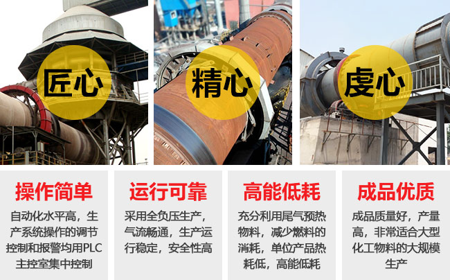 回轉(zhuǎn)窯性能優(yōu)勢(shì)