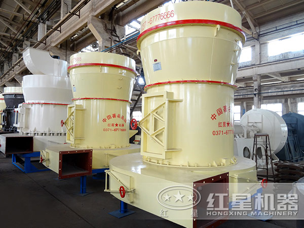 重鈣磨粉機(jī)車間