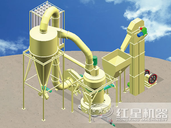HGM型膨潤土磨粉機