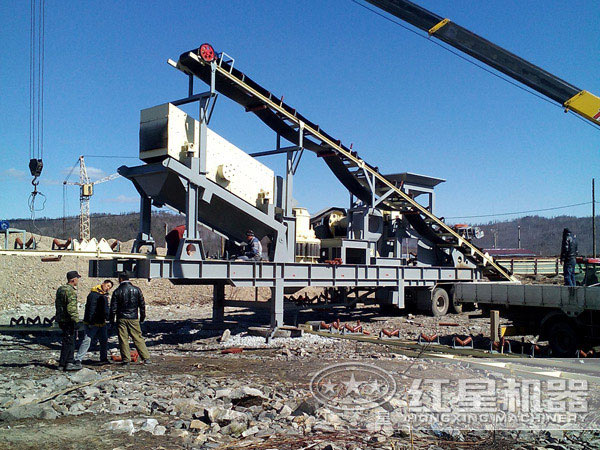 移動砂石生產線