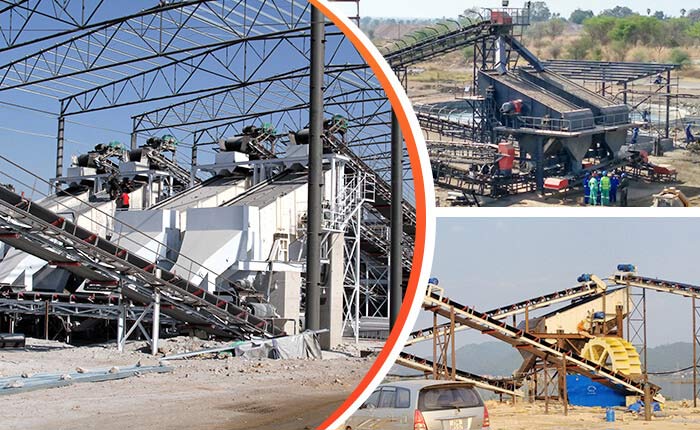 圓振動篩客戶現(xiàn)場