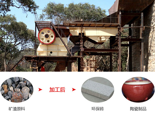 時產50-160噸69型礦渣破碎機變渣為寶，強勢打造再生資源