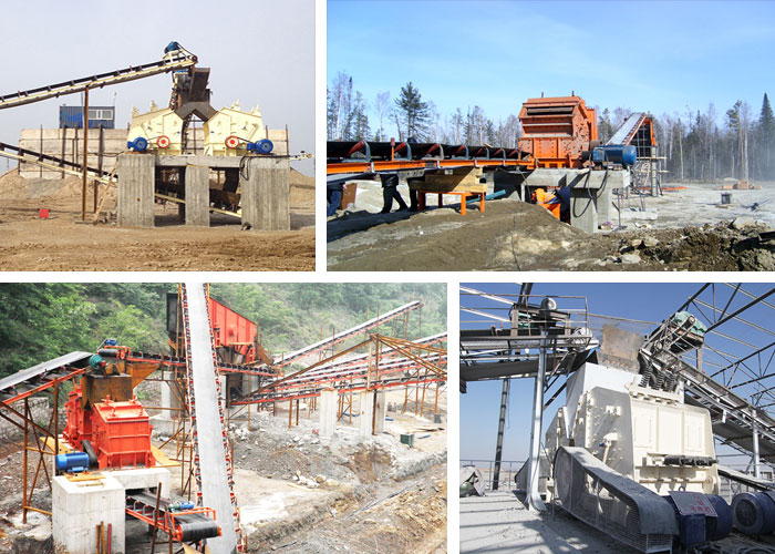 PF反擊破碎機(jī)客戶現(xiàn)場