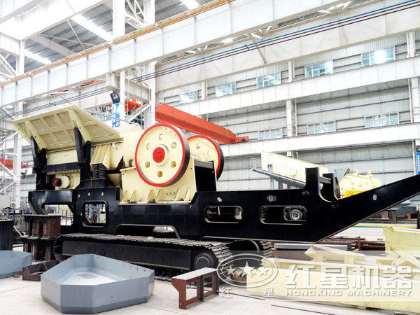 履帶式建筑垃圾破碎機