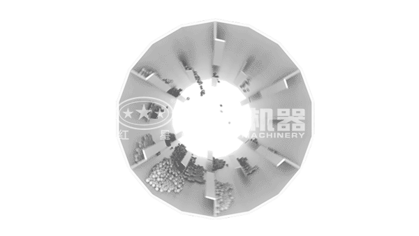 回轉(zhuǎn)式烘干機(jī)示意圖