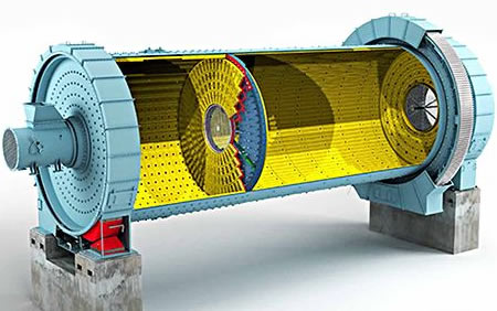 水泥磨工作原理