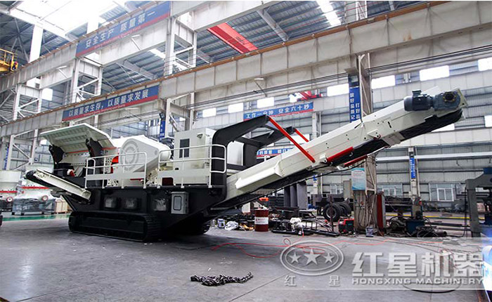 時(shí)產(chǎn)200噸履帶式移動破碎站報(bào)個(gè)大概價(jià)格，環(huán)保能不能過關(guān)？