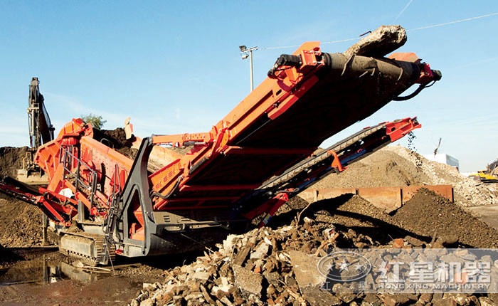 紅星建筑垃圾回收處理設(shè)備加工出的成品有哪些用途？